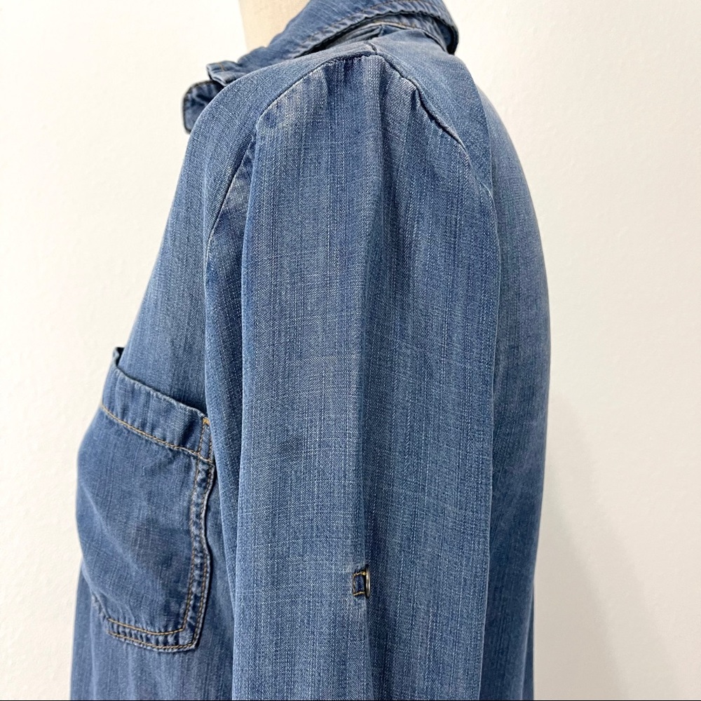 Cloth & Stone- Tencel Button Down Xs - image 5